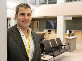 Dr. Jason Franklin brings more than a decade of experience with head, neck, mouth and throat cancers to his new surgical role at Kingston General Hospital and Hotel Dieu Hospital. (Elliot Ferguson The Whig-Standard)