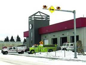 New warning lights for emergency vehicles have been installed at the Bruderheim fire hall, thanks to a donation from Shell Scotford.
Photo Supplied