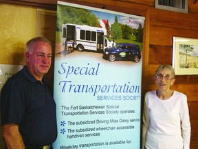 The Fort Saskatchewan Special Transportation Services Society is in need of a new wheelchair-accessible van, and as such, a fundraising initiative has been kicked off, with a $60,000 price tag.
Photo by Aaron Taylor/Fort Saskatchewan Record/QMI Agency