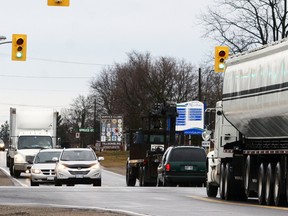 A report presented as information during Monday’s open council meeting indicated the MTO is planning to construct a roundabout at the current intersection of Highway #3 and Vienna Road. Jeff Tribe/Tillsonburg News