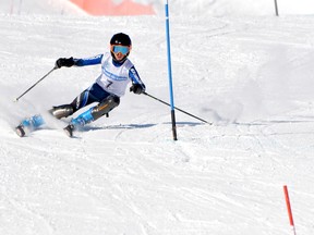 More than 100 skiers took to Kamiskotia Snow Resort this past weekend for the Boreal Cup. Skiers competed in the two-day event for a chance to represent Northern Ontario at the provincial championships. Sault Ste. Marie native Conrad Nori navigates the slalom course on Saturday.