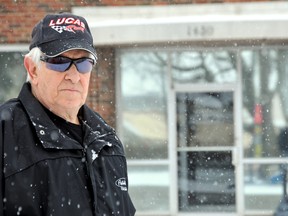 Ralph Parkes of Wallaceburg says there is something wrong with Ontario's health care system when there are two methadone treatment clinics within two blocks of each other in his small community, yet he can't find a family doctor. PHOTO TAKEN Wallaceburg, On., Monday February 04, 2013. DIANA MARTIN/ THE CHATHAM DAILY NEWS/ QMI AGENCY