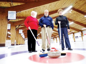 Sandra Randa, Eric Kirby and Anne Harris, of the Soo Curlers Association announced on Monday that the local club will host the 2014 Ontario Scotties provincial playdowns.
