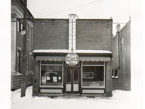 The Wiarton Echo building during the war years