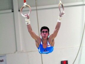 Sherwood Park's Aiden Marsden will be among 150 top national-level gymnasts competing in the Elite Canada competition this weekend at Millennium Place. Photo supplied