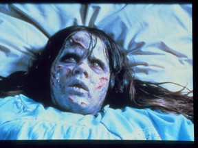 Actress Linda Blair in a scene from The Exorcist. (Warner Home Video photo)