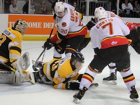 The Kingston Frontenacs will try to snap their 12-game losing streak when they host the Belleville Bulls Friday night at the K-Rock Centre. It was an 8-2 loss to the Bulls in Kingston on Jan. 11 that started the Frontenacs' losing streak. (Whig-Standard file photo)