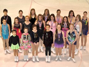 The Timmins Porcupine Figure Skating Club had a great showing at the 2013 James Bay Interclub Competition at the Archie Dillon Sportsplex late last month. Members of the club present at practice on Thursday took some time to pose for a group photo.