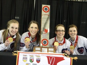 Team British Columbia claimed the 2013 Canadian Junior women’s Curling Championship with a 6-3 win over Manitoba Sunday night. TREVOR HOWLETT/TODAY STAFF