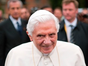 Pope Benedict. Reuters File