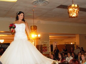 Hundreds of people came out for the annual Tillsonburg Bridal Show at the Belgian Hall in Delhi on Sunday. The event, co-sponsored by the Tillsonburg News and Helsdon Photography, included a variety of vendors to help the brides and grooms to be with wedding deas, options and services to help prepare for their big day.  

KRISTINE JEAN/TILLSONBURG NEWS/QMI AGENCY