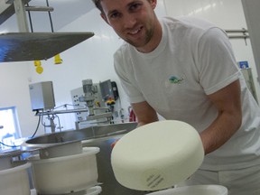 Shep Ysselstein – artisanal cheesemaker and owner of Gunn’s Hill Cheese. Submitted Photo.