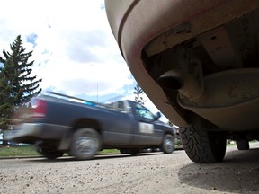 A new policy, recently approved by the city's environment committee, could limit the amount of idling done by city vehicles. (QMI file photo)