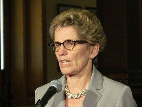 Ontario Premier Kathleen Wynne.