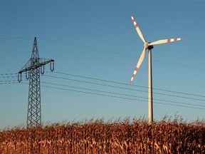 Wind Turbine wires