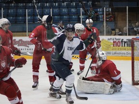 Paton celebrates Lakers goal