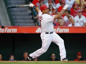 The fact that the Angels didn’t make the post-season last year with The addition of Albert Pujols (pictured) was a complete shock as many picked this team to make it to the World Series. The addition of Josh Hamilton makes a powerful lineup that deeper as Hamilton will be in the middle of things to go along with Pujols, Mike Trout and Mark Trumbo. (REUTERS)