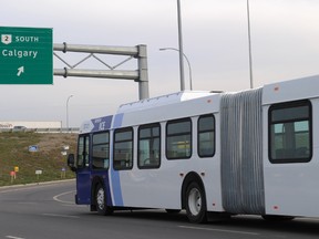 An Airdrie Inter-City Express (ICE) heads towards Calgary in this Echo file photo. 
JAMES EMERY/AIRDRIE ECHO