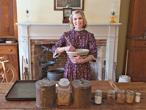 BRIAN THOMPSON, The Expositor

Lisa Anderson, education officer at Myrtleville House Museum, says the visitors on Family Day will treated to cookies baked the old-fashioned way.