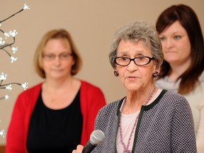 Chris Henderson speaks during the 7th annual Passionate Heart Award Luncheon last year. This year's award will be presented on Feb. 14. (Aaron Hinks/Daily Herald-Tribune)