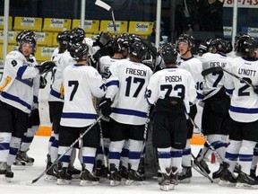 The Keyano College Huskies men’s hockey team hope to get a win, overtime loss or tie out of their two game series with the SAIT Trojans, to help them secure the final playoff spot in the ACAC.  TODAY FILE PHOTO