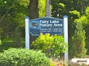 Fairy Lake in Southampton.