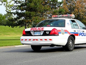 Sarnia police car