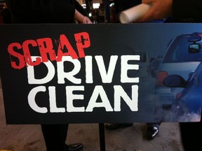 Scrap Drive Clean sign