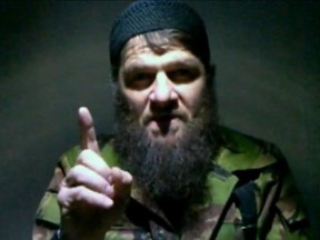 Islamist rebel Doku Umarov, who leads a terror group struggling for an independent state in Russia's Caucasus region, which includes Chechnya and Dagestan, appears in a video claiming responsibility for ordering a suicide bombing. Powerful states like Russia, China and India have used brutal methods to put down insurgencies within their borders, one reason they are unlikely to embrace or endorse the R2P doctrine.