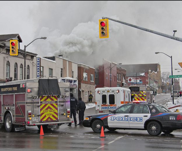 Fire In Downtown Brantford | Brantford Expositor