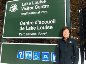 Melanie Kwong is the new superintendent for Lake Louise, Yoho, Kootenay. Omar McDadi/ Parks Canada