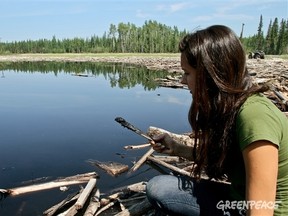 Melina Laboucan-Massimo JOE WHITTLE/GREENPEACE