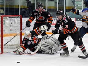 Lloydminster Bobcats come to town to take on the Oil Barons tonight at the Casman Centre. TREVOR HOWLETT/TODAY STAFF