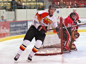 DARRYL G. SMART, The Expositor

Look for Blast forward Joel Prpic to be a major player in Brantford's semifinal series with the Orillia Tundras.