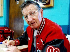 QMI photo

Walter Gretzky is one of the reasons behind the popularity of the girls hockey tournament that bears his name.
