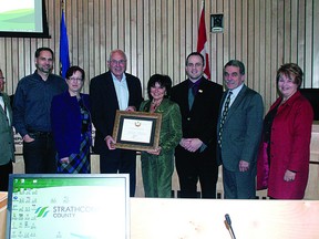 Mayor Linda Osinchuk was nominated by her fellow councillors and the Federation of Canadian Municipalities (FCM) for the Queen Elizabeth II Diamond Jubilee Medal. Leah Germain News Staff