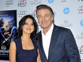 Alec Baldwin and wife Hilaria Thomas. (WENN)