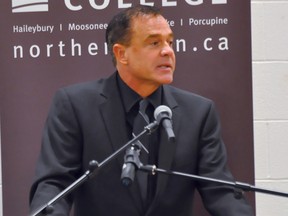 Motivational speaker and entrepreneur David Chalk spoke to students and faculty at Northern College as part of the school's annual Awareness day. Chalk has cemented himself as one of Canada’s most resounding success stories, achieving success in business despite suffering from severe dyslexia.