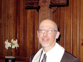 Former Chatham Daily News reporter and editor Andrew Cornell has been ordained a minister with the Presbyterian church. ELLWOOD SHREVE/ THE CHATHAM DAILY NEWS/ QMI AGENCY
