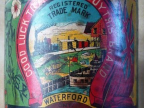 Submitted Photo

A Bowlby canning tin, dating back to the 1880s, is on its way home to Waterford from a museum in Scotland.