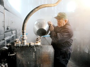 Maple syrup farmer Don Giffin is shown. File photo. DIANA MARTIN diana.martin@sunmedia.ca