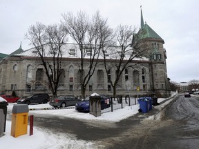 The building in Quebec City where Public Security Minister Stephane Bergeron resides. (SIMON CLARK/QMI Agency)