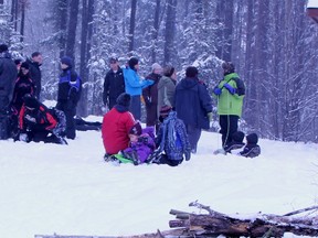 winter hike