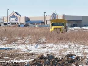 BRIAN THOMPSON, The Expositor

Site preparation is underway for a retail development on Henry Street, just east of Wayne Gretzky Parkway.