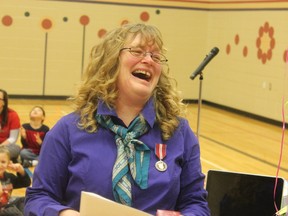 Norma White  received the Queen’s Diamond Jubilee Medal for her exemplary volunteer service.