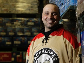 John Bossio of Sault Ste. Marie wears the distinction of having his No. 14 jersey retired by the minor-pro hockey organization that he was a member of for five seasons, the Odessa Jackalopes.