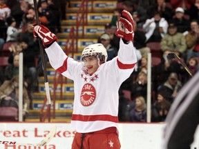 Soo Greyhounds centre Nick Cousins