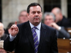 Canada's Immigration Minister Jason Kenney speaks during Question Period in the House of Commons on Parliament Hill in Ottawa February 25, 2013. (REUTERS/Chris Wattie)