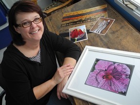 Mary Shaver enjoys doing zentangle art because it relaxes her,  but after a while she wanted to expand the art form. She incorporated the lines and swirls into her photography to create unique work that she hangs in her home. Her artwork can also be found at the Ingleside Library this week.