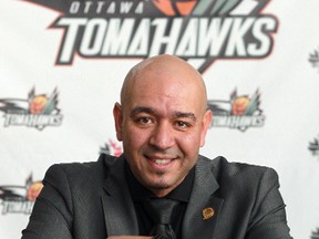 Ottawa TomaHawks president Gus Takkale. (Tony Caldwell/Ottawa Sun)